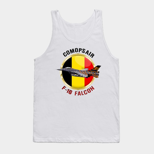 COMOPSAIR F-16 Falcon Tank Top by MilMerchant